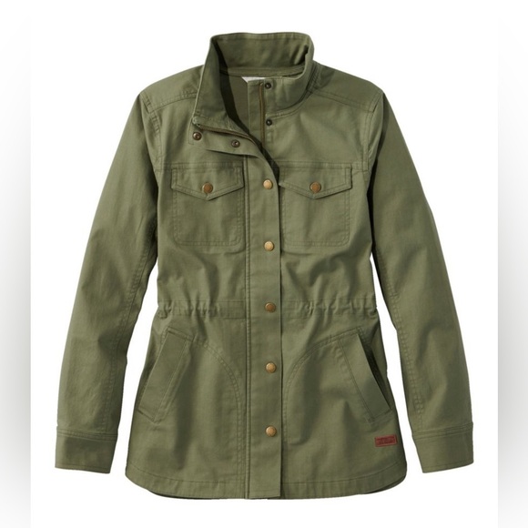 L.L. Bean Jackets & Blazers - L. L. Bean Women’s BeanFlex Utility Jacket NWOT Size Large Olive Green